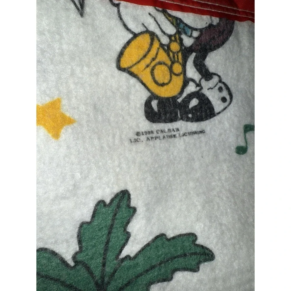 Vintage The California‎ Raisins Blanket 72x90 Twin Or Full 1988 Calrab Retro